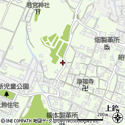 兵庫県姫路市四郷町上鈴23-2周辺の地図