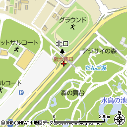 阪大南口周辺の地図