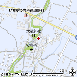 兵庫県加古川市志方町上冨木755周辺の地図