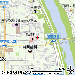 広島県三次市三次町1177周辺の地図