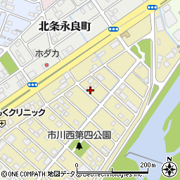 兵庫県姫路市北条梅原町周辺の地図