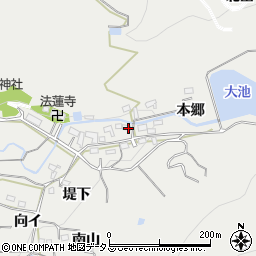 愛知県豊橋市石巻本町本郷周辺の地図