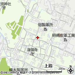 兵庫県姫路市四郷町上鈴149周辺の地図