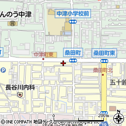 有限会社ナラ本生花店周辺の地図
