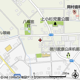 静岡県焼津市上小杉67-7周辺の地図