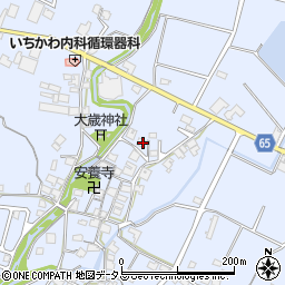 兵庫県加古川市志方町上冨木759周辺の地図