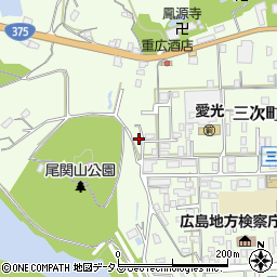 広島県三次市三次町1674周辺の地図