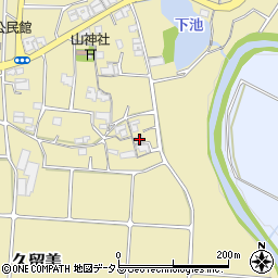 兵庫県三木市久留美311周辺の地図
