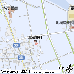 兵庫県加古川市志方町成井187周辺の地図