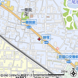 ＧＳパーク池田鉢塚駐車場周辺の地図