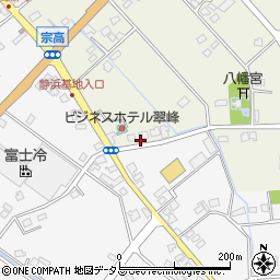 静岡県焼津市上小杉306周辺の地図