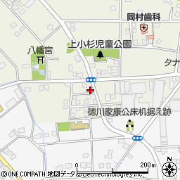 静岡県焼津市上小杉62周辺の地図