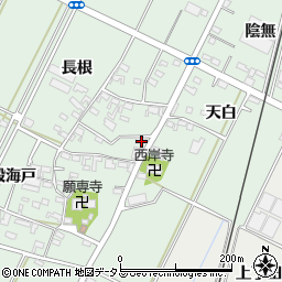 愛知県西尾市吉良町富田東屋敷18周辺の地図