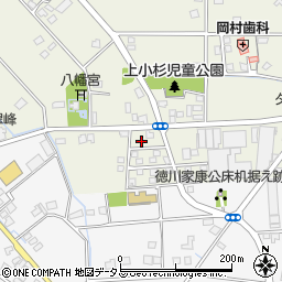 静岡県焼津市上小杉59周辺の地図