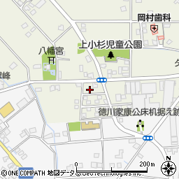 静岡県焼津市上小杉59周辺の地図