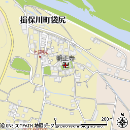 明正寺周辺の地図