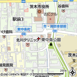 ナサホーム　茨木リフォーム・スタジオ周辺の地図