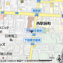 茨木中穂積ビル周辺の地図