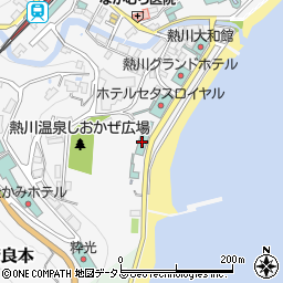 熱川館周辺の地図