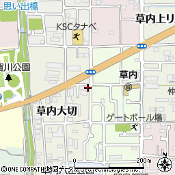 京都府京田辺市草内大切69-3周辺の地図