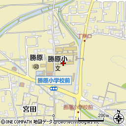 姫路市立　勝原小・放課後児童クラブ周辺の地図