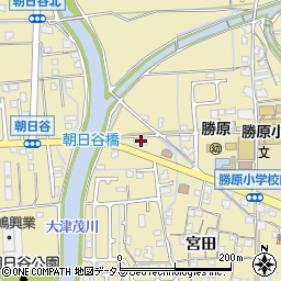 兵庫県姫路市勝原区宮田505周辺の地図