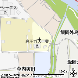 京都府京田辺市草内宮ケ森周辺の地図