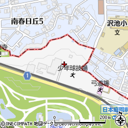 大阪府吹田市千里万博公園6周辺の地図