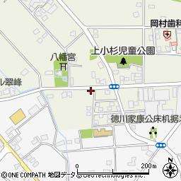 静岡県焼津市上小杉68周辺の地図