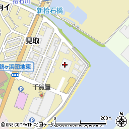 港湾食堂周辺の地図