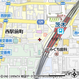 鍵の３６５日救急車沢良宜・並木町・豊川・彩都西・宿久庄周辺の地図