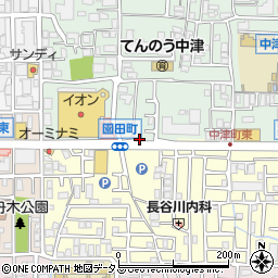 八木整骨院茨木店周辺の地図