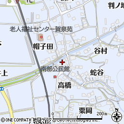 京都府綴喜郡井手町多賀谷村2周辺の地図
