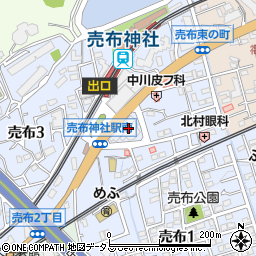 アサヒサンクリーン在宅介護センター宝塚周辺の地図