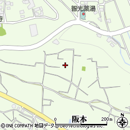 静岡県島田市阪本周辺の地図