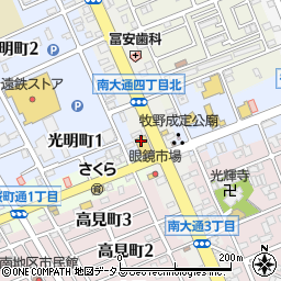 木曽路豊川店周辺の地図