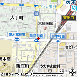 焼肉牛兆 茨木店周辺の地図