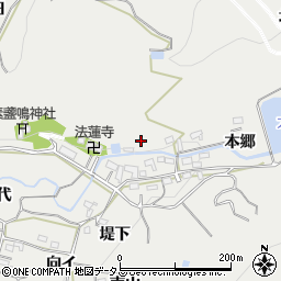 愛知県豊橋市石巻本町北山周辺の地図