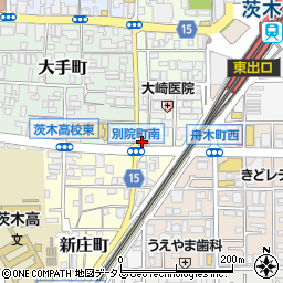 買取専門店エコリング　茨木店周辺の地図