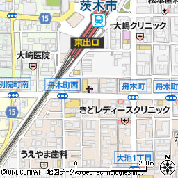 株式会社茨木住宅センター　本社周辺の地図