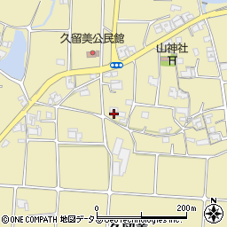 兵庫県三木市久留美384周辺の地図