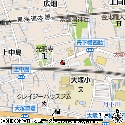 ＪＡ　Ｊセルフ大塚ＳＳ周辺の地図