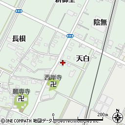 愛知県西尾市吉良町富田東屋敷16周辺の地図