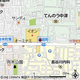 サエラ薬局阪急茨木店周辺の地図