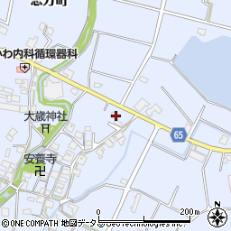 兵庫県加古川市志方町上冨木792周辺の地図