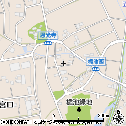 静岡県浜松市浜名区宮口4526-1周辺の地図
