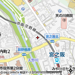 ベロフィオーレ宮之阪周辺の地図