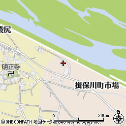 兵庫県たつの市揖保川町市場972周辺の地図