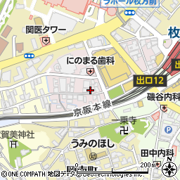 〒573-0031 大阪府枚方市岡本町の地図