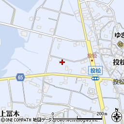 兵庫県加古川市志方町投松330周辺の地図